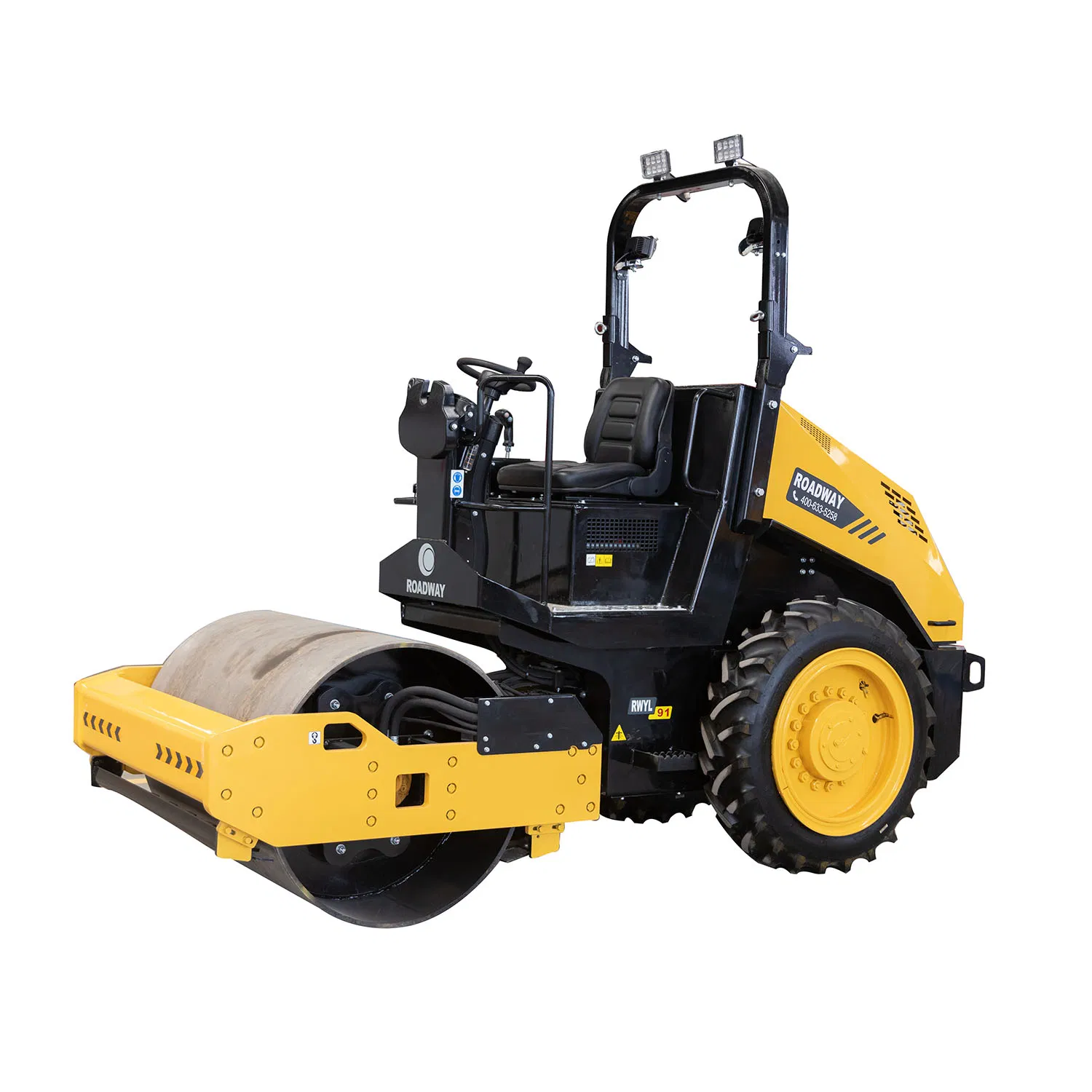 3.5 Ton Trench Roller Soil Compaction Vibratory Road Roller with Sheep-Foot Roller