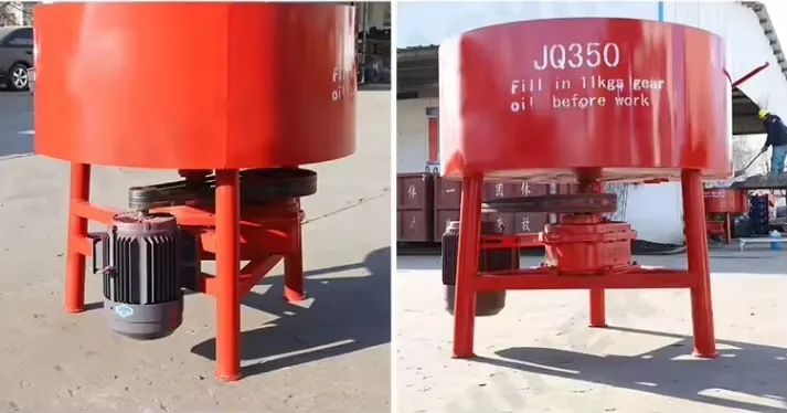 Pan Mixer Dimensions