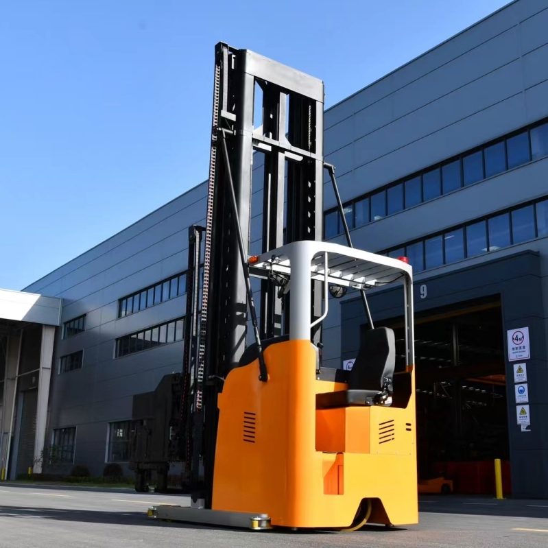 China with Scale 5-12.5m Maximum Lift/Lifting Height 1.5t 2t 2.5t 3t Retractable Fork Electric Reach Truck Price for Narrow Aisles/Pallet/Forklift/Stacking