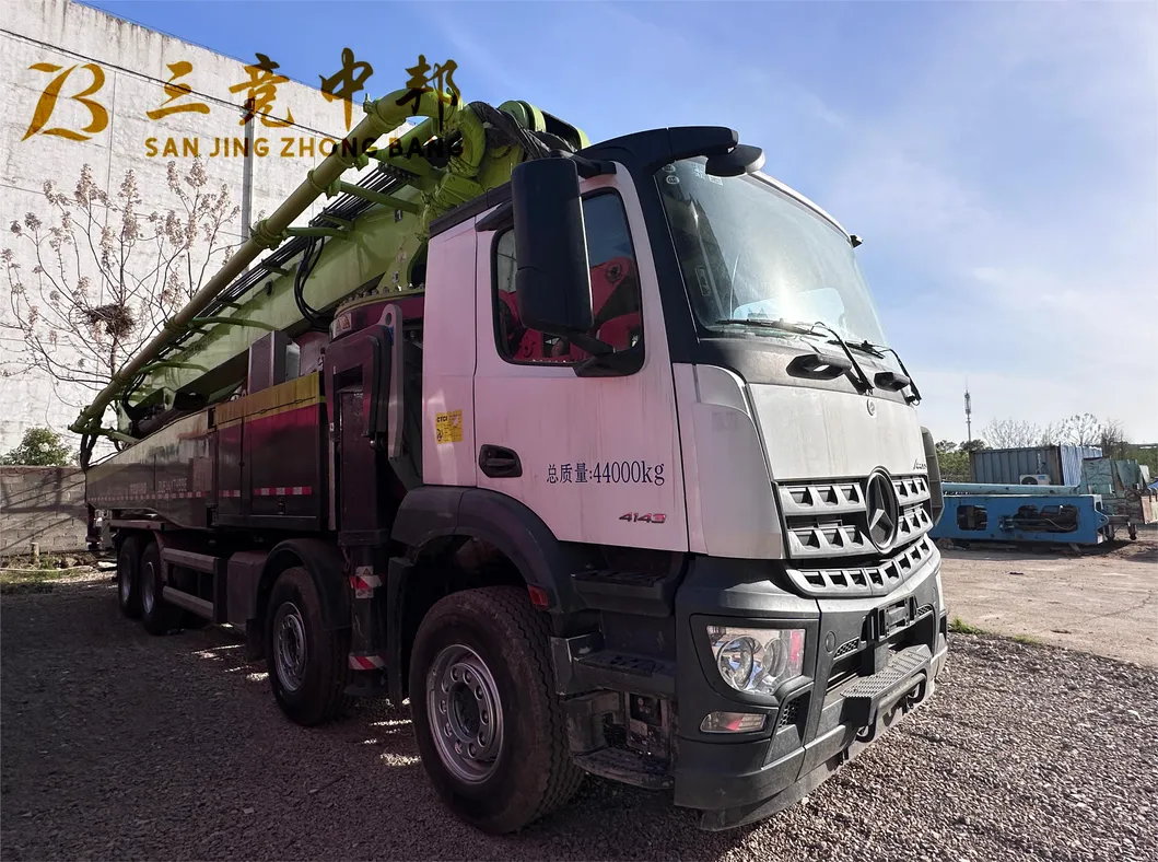 Used Truck Mounted Concrete Pump 4