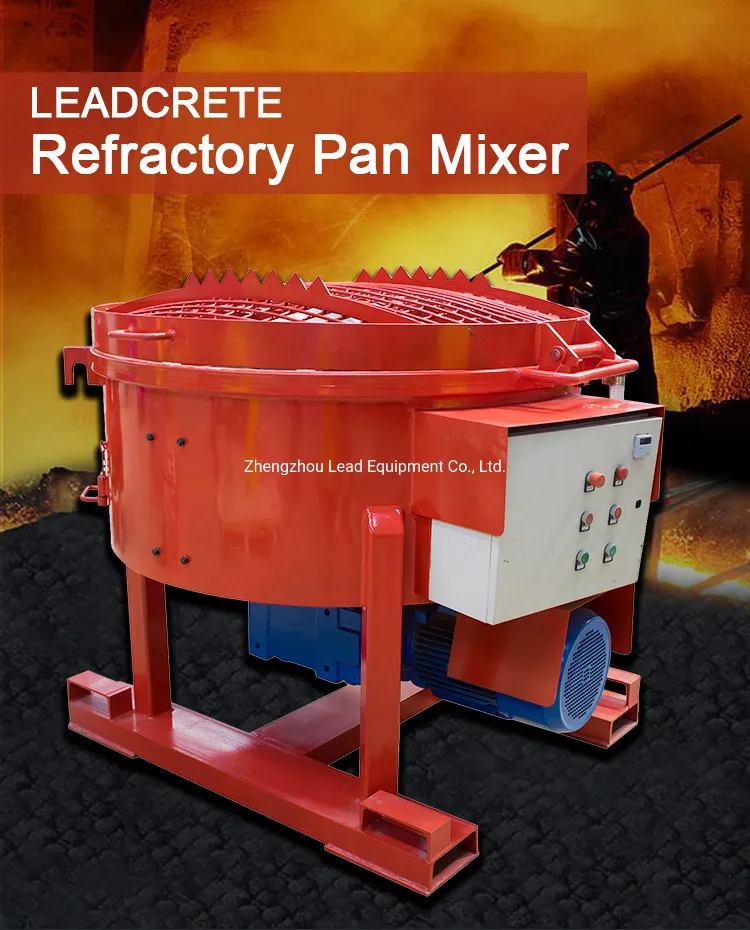 Refractory Pan Mixer