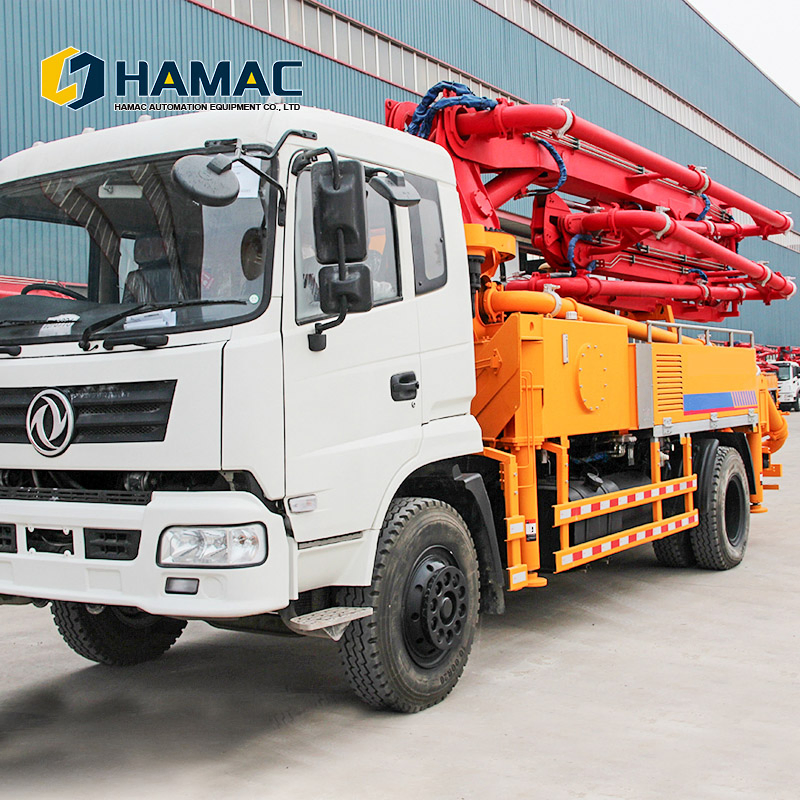 Hmc5030 China New Pumper Boom Cement Mounted Concrete Pump Truck Manufacture