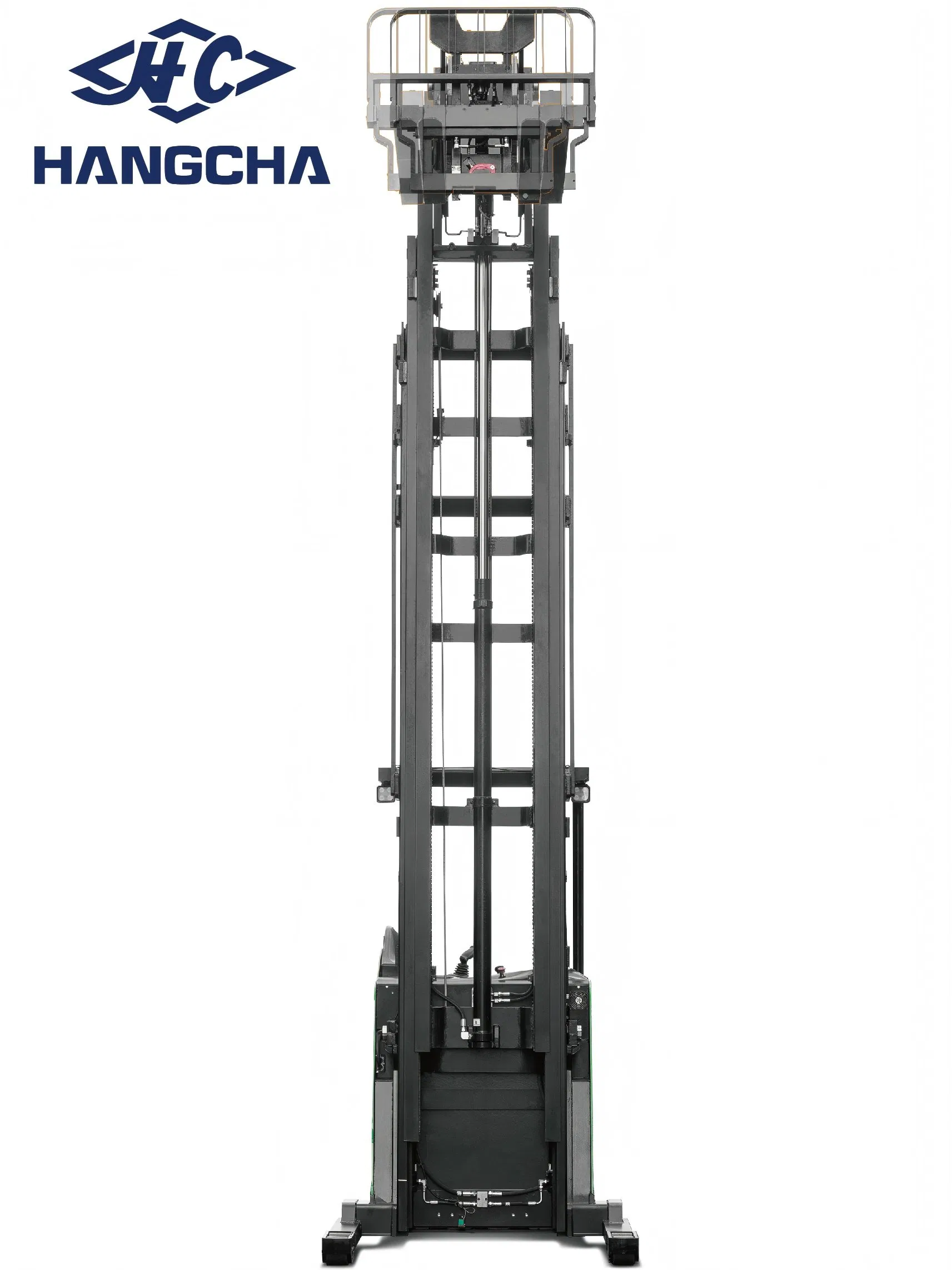 Hangcha X Series 3000-4500 Lbs Lithium-Ion Narrow Aisle Pantograph Reach Truck - High-Performance Equipment for Industrial Compact-Space Piling