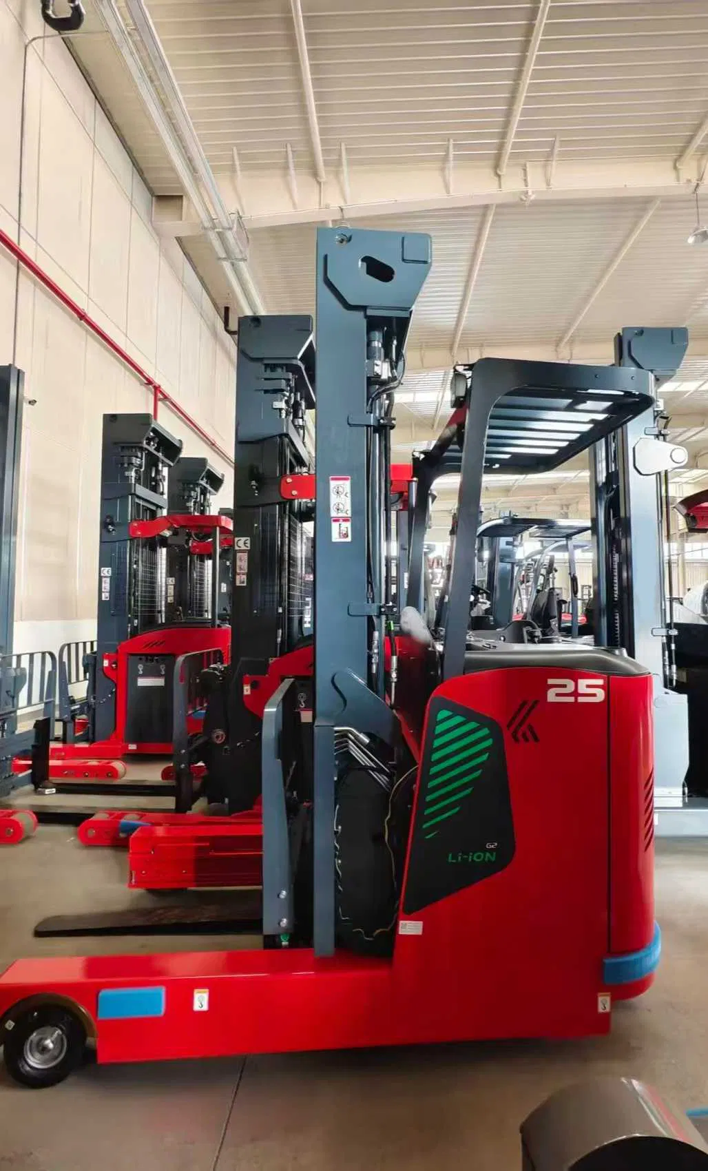 Cqd18 Narrow Aisle Electric Reach Truck for Warehouse Stacking