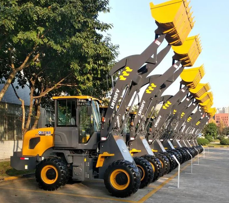 Small Wheel Loader 1m3 Bucket Payloader Lw180fv