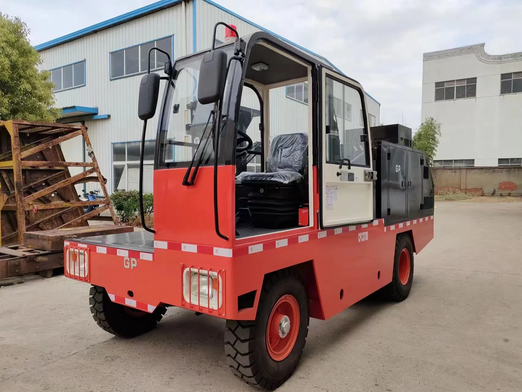 Hot Sale Forklift Japanese Engine7ton 8ton 12t on 10ton Side Loader Diesel Forklift with 3600mm Mast