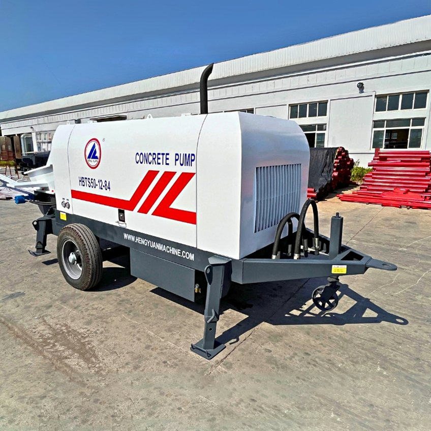 Stationary Concrete Pump Factory 30m3h 40m3/H 50m3/H 60m3h 80m3h Truck Mounted Concrete Pump