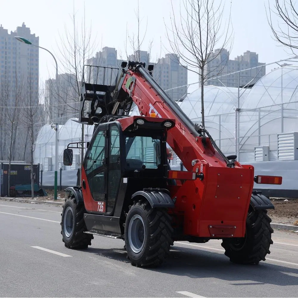 4.5 Ton 7m Lifting Height Telehandler Telescopic Handler Forklift