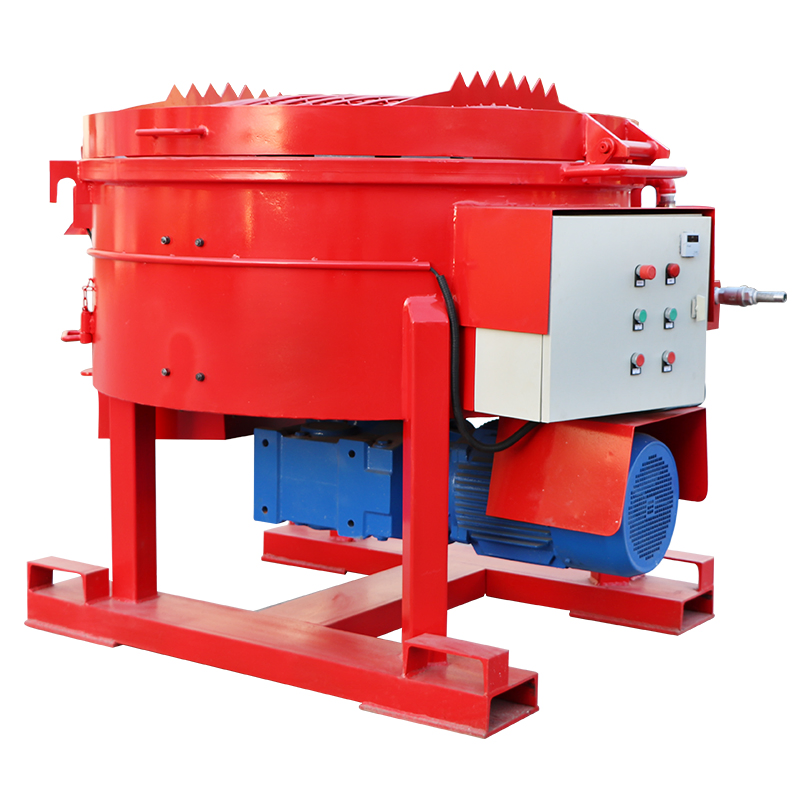 500kg Portable Electric Castable Refractory Concrete Pan Mixer