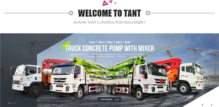 Crawler Boom Pump Display