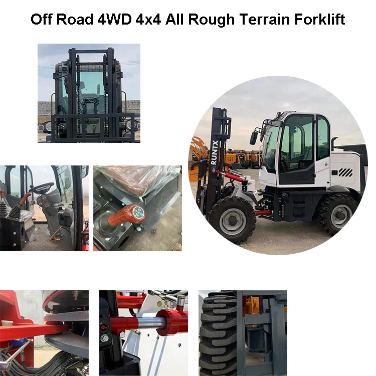 4WD Diesel Forklift Detail