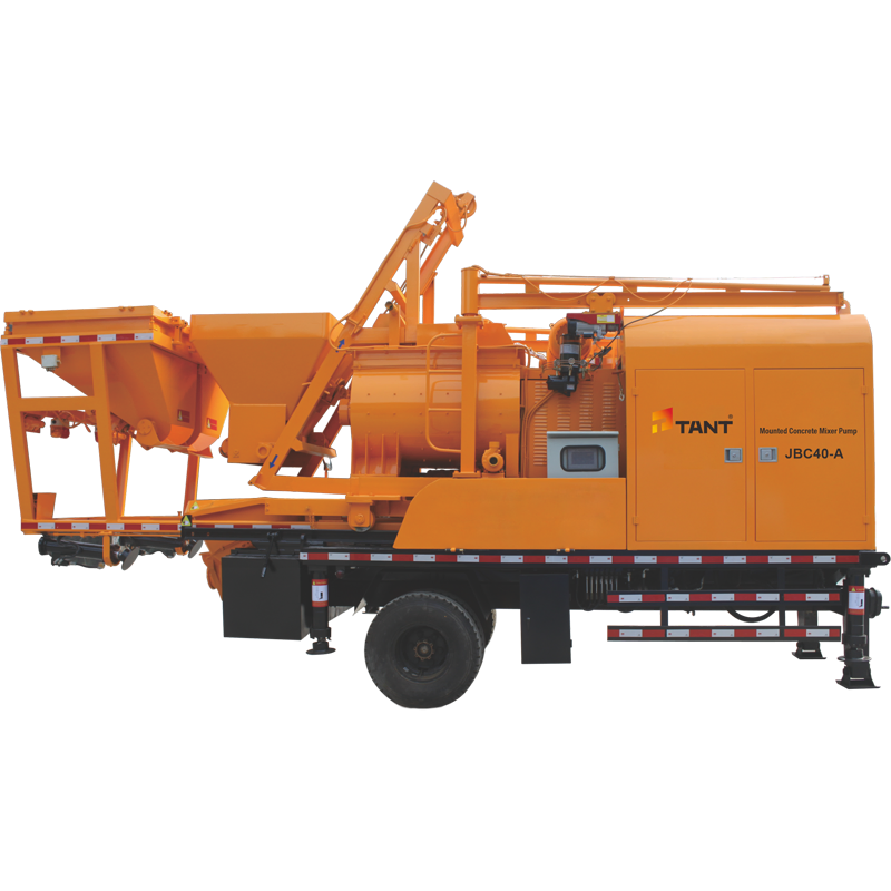 Customized Cement Shaanqi Chassis Mounted Electric Concrete Pump with Truck