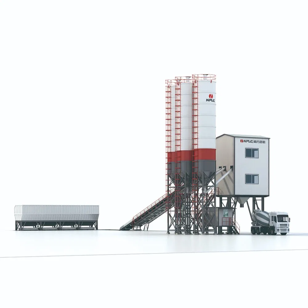 Customizable Planetary Concrete Mixer Machine Pan Mixer with High Speed Mixing Blades