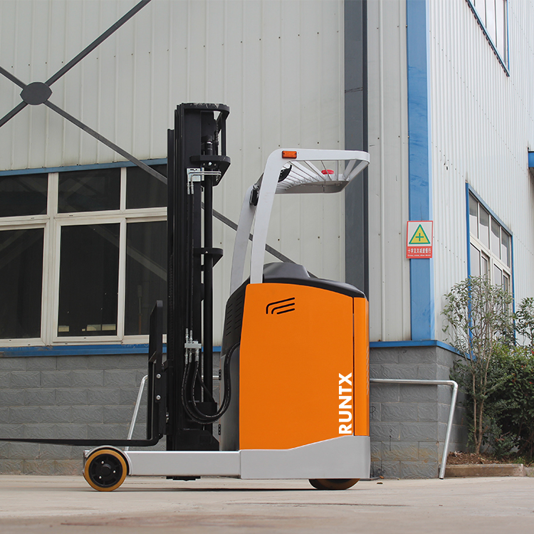 Runtx Brand High Quality Narrow Aisle Forklift Electric 2t 2.5t Reach Truck 10m