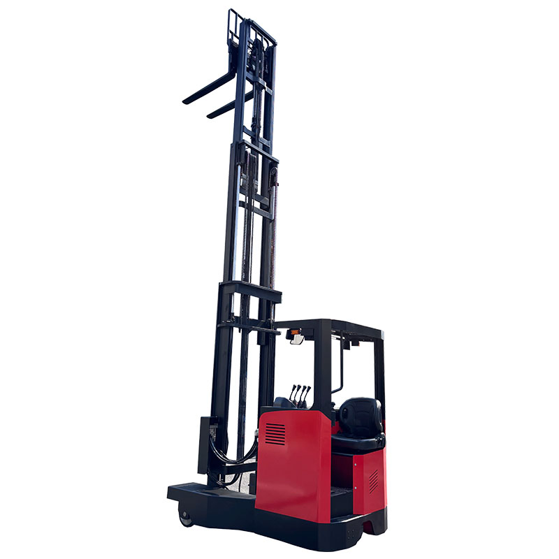 Narrow Aisle 4-Way Forklift Multi-Directional Forklift Warehouse 4 Way Reach Truck