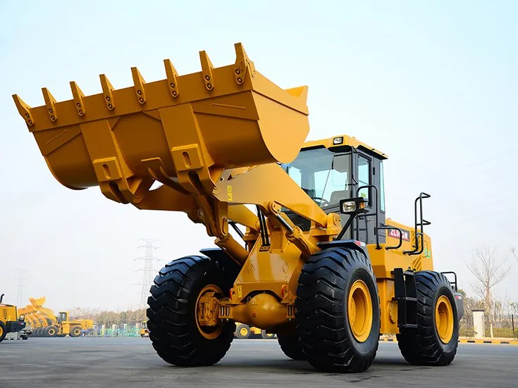China New Zl50gn 5ton Small Compact Backhoe Loader Machine Mobile Mini Articulated Front End Skid Steer Bucket Shovel Wheel Loader with Attachment for Sale