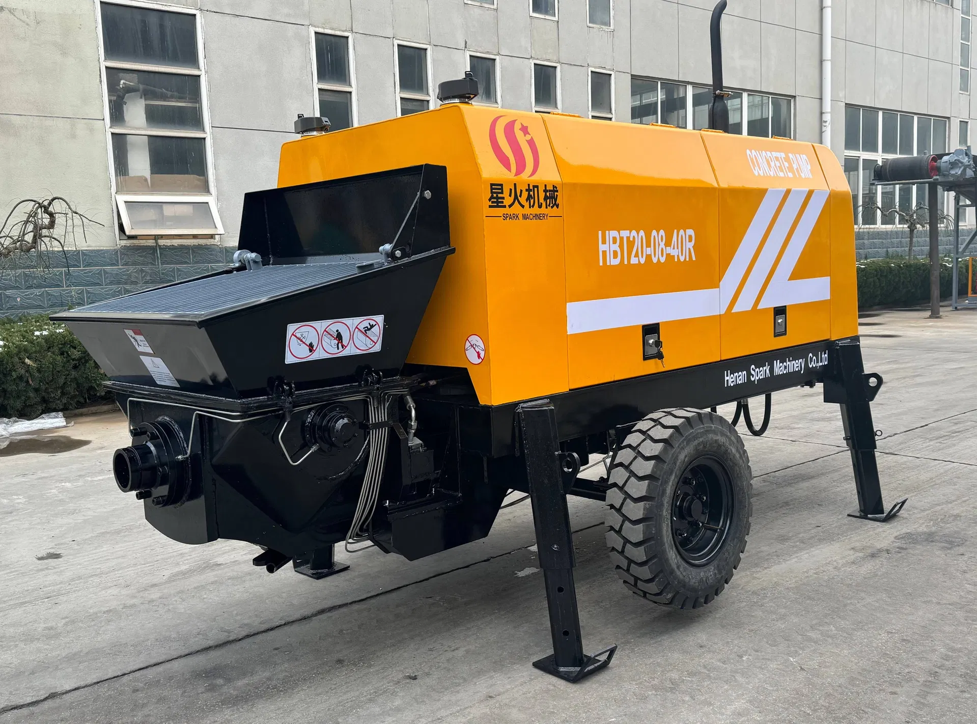 Diesel Concrete Pump Detail 1