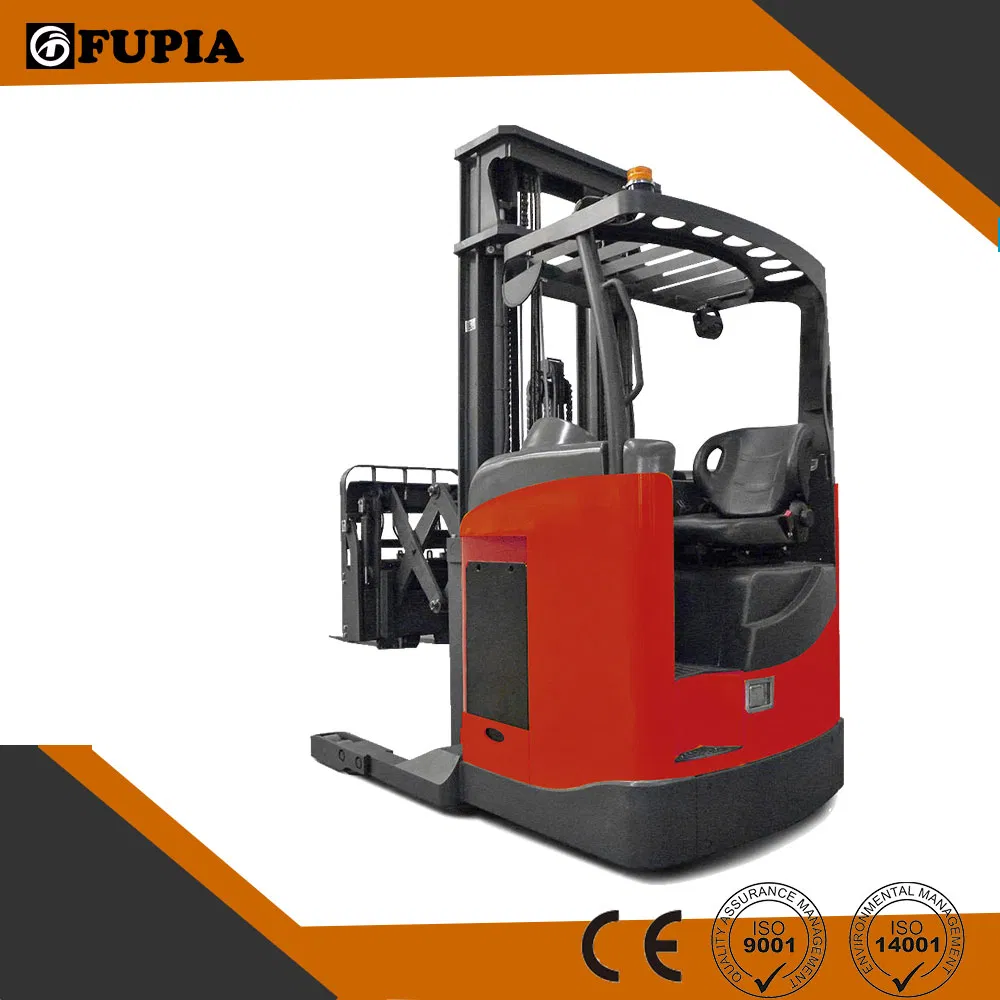 Factory Supply Narrow Aisle 1.5ton Electric Double Deep Reach Truck