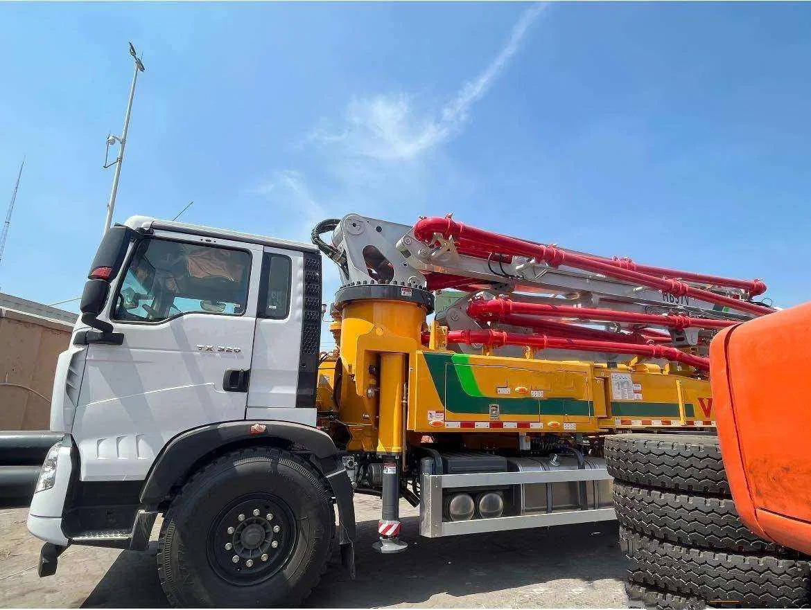 Concrete Boom Pump View 2