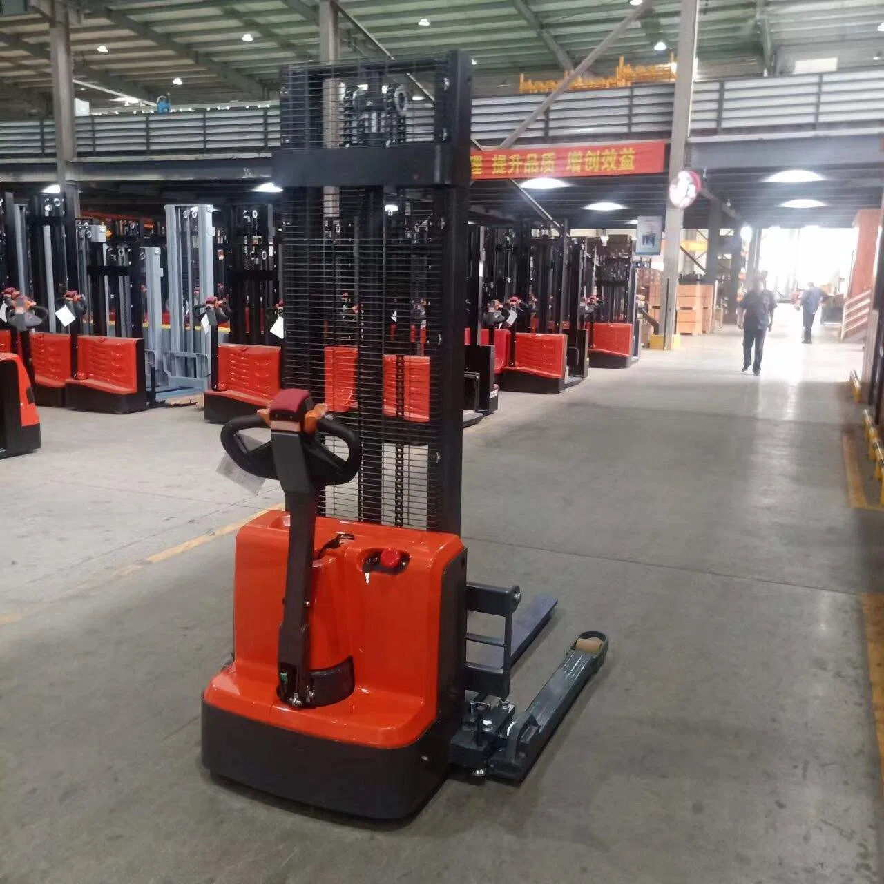 Heli Pallet Stacker 1.5 Ton 3m Electric Battery Forklift Safe Design Warehouse Forklift