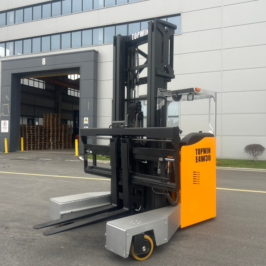 China Factory Full Deep Reach Narrow Aisle Sit-Down 3ton 2 T 1.5ton 1ton Small Electric Reach Lift Truck with Battery High Lifting 10m 11m 12m 13m for Sale