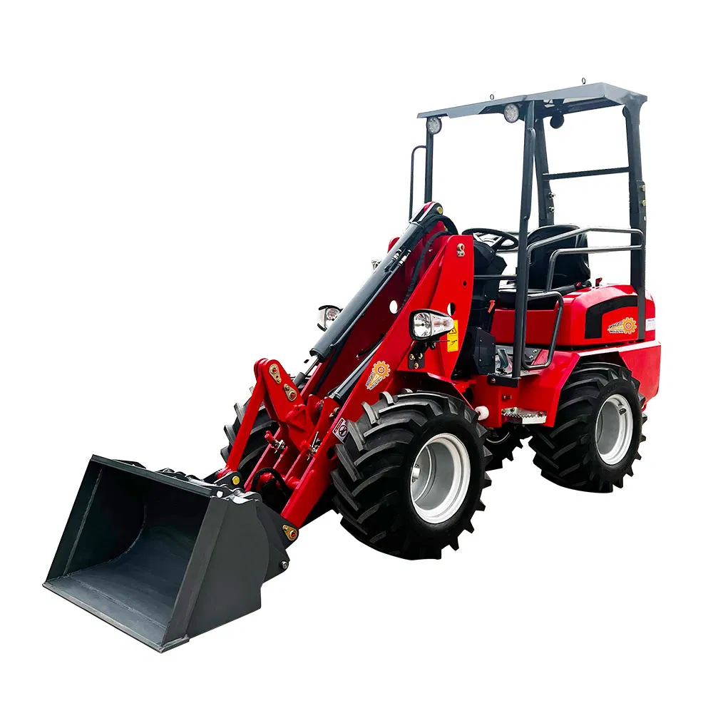 Japan Engine Small Compact Telescopic Boom EPA Diesel 17.75kw Mini Articulated Wheel Front End Loader Price for Sale