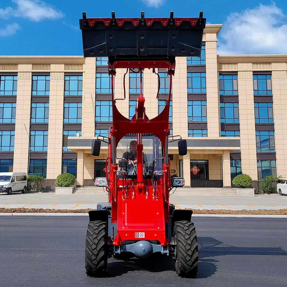 Small Articulated 1.5 Ton 1 Tone 0.8 Ton Cheap Mini Wheel Diesel Engine EPA Euro 5 Compact CE Front End Loader Price