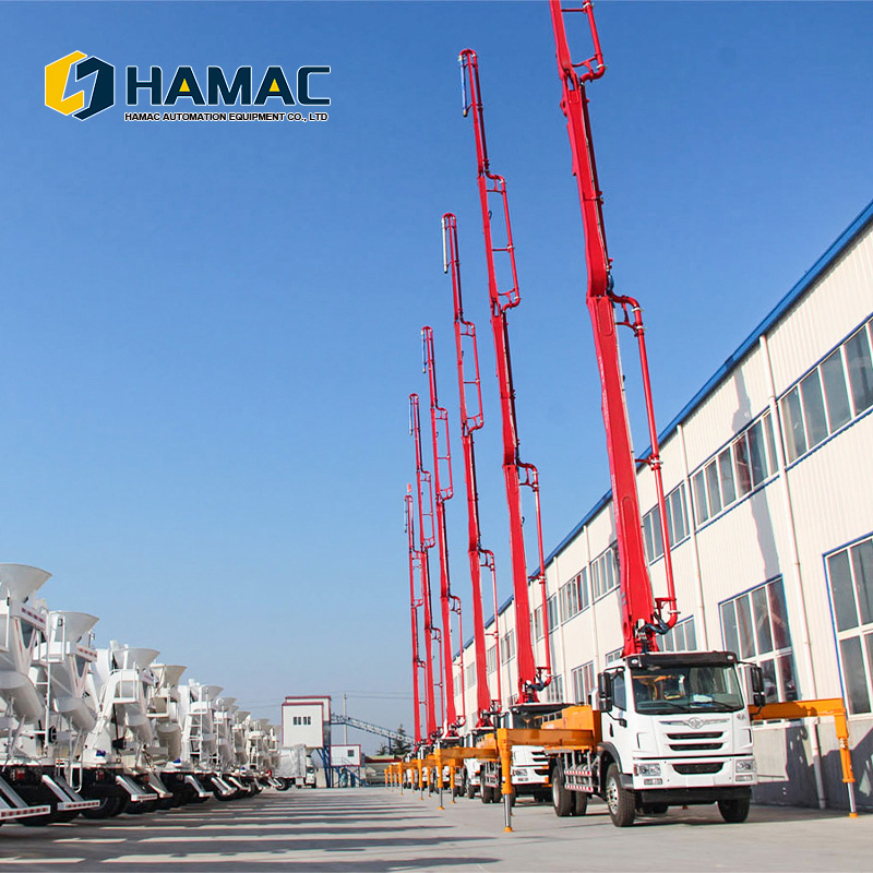 Hmc5030 China New Pumper Boom Cement Mounted Concrete Pump Truck Manufacture