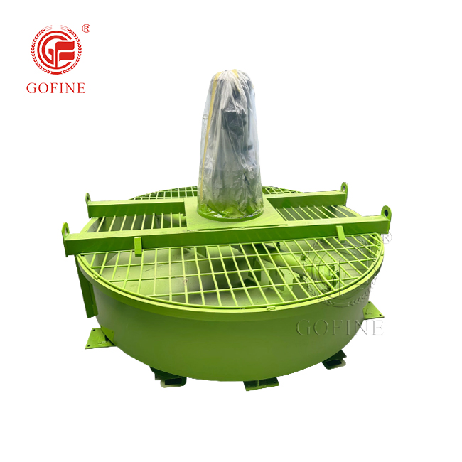 Pan Concrete Mixer Organic Compost Mixer with Fertilizer Production Line