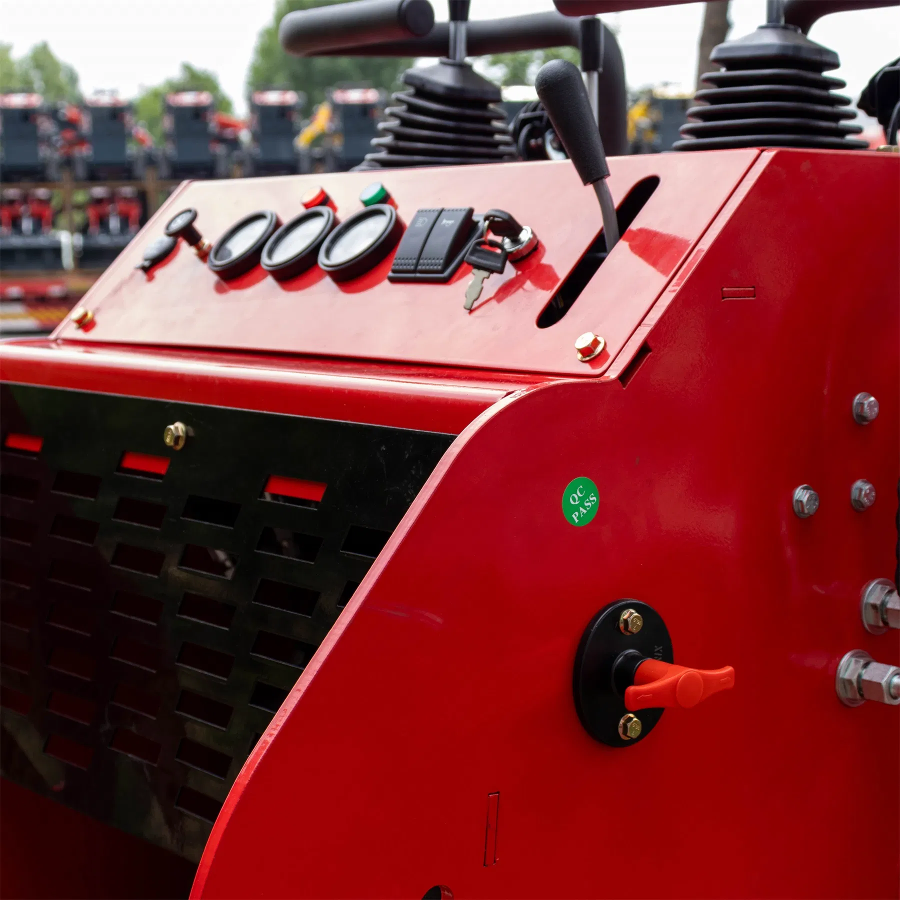 23HP Compact Structure Crawler Diesel Multipurpose Skid Steer Mini Micro Wheel and Track Auger Small Loader Construction Equipment with EPA for Us Market