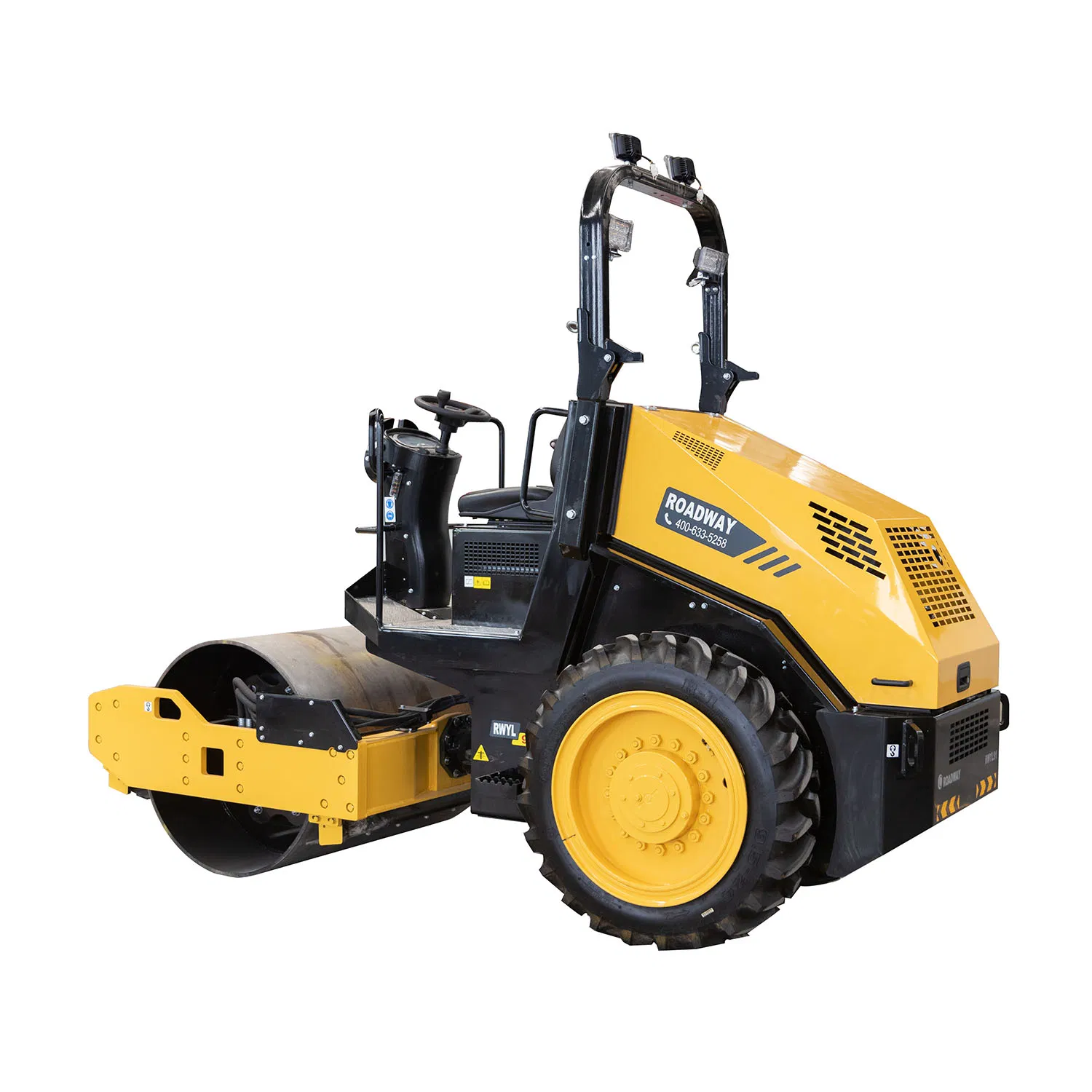 3.5 Ton Trench Roller Soil Compaction Vibratory Road Roller with Sheep-Foot Roller