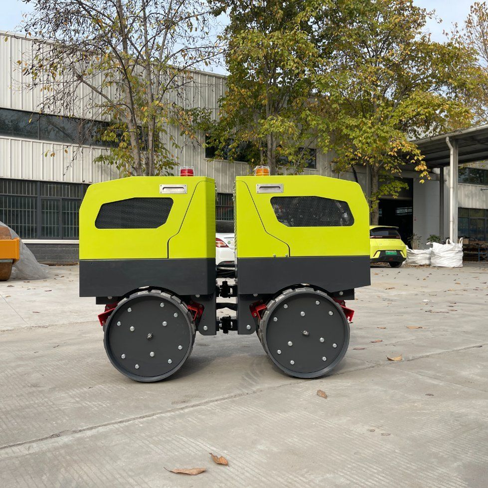 1.6 Ton to 1.8 Ton Hydraulic Vibratory Road Roller with Double Drum Remote Control Trench Vibratory Roller