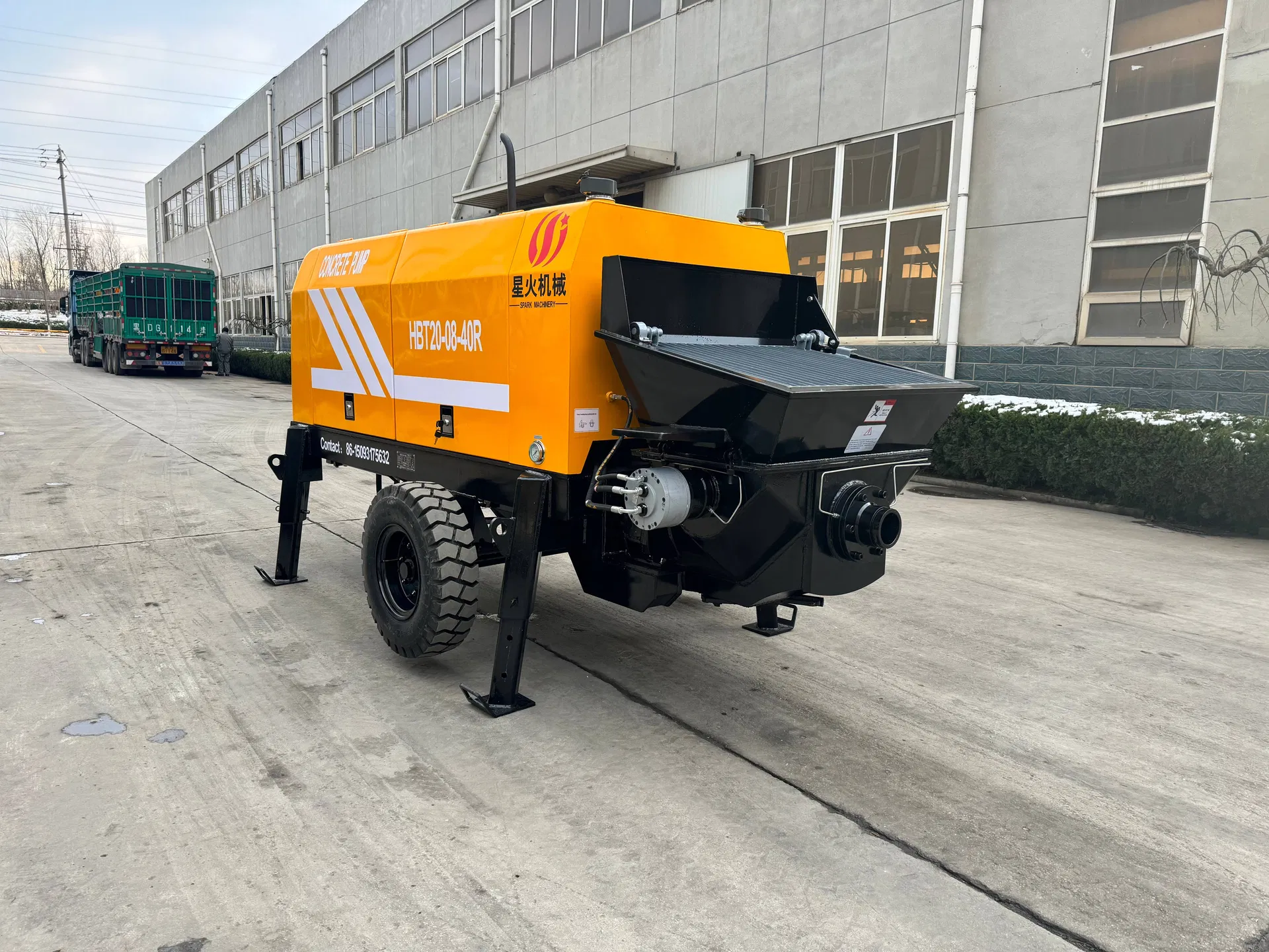 Diesel Concrete Pump Detail 2