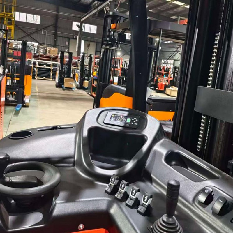 Standing Electric Deep Reach Truck for Narrow Aisle Warehouse