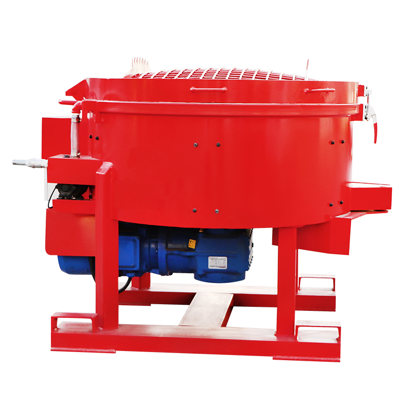 500kg Portable Electric Castable Refractory Concrete Pan Mixer