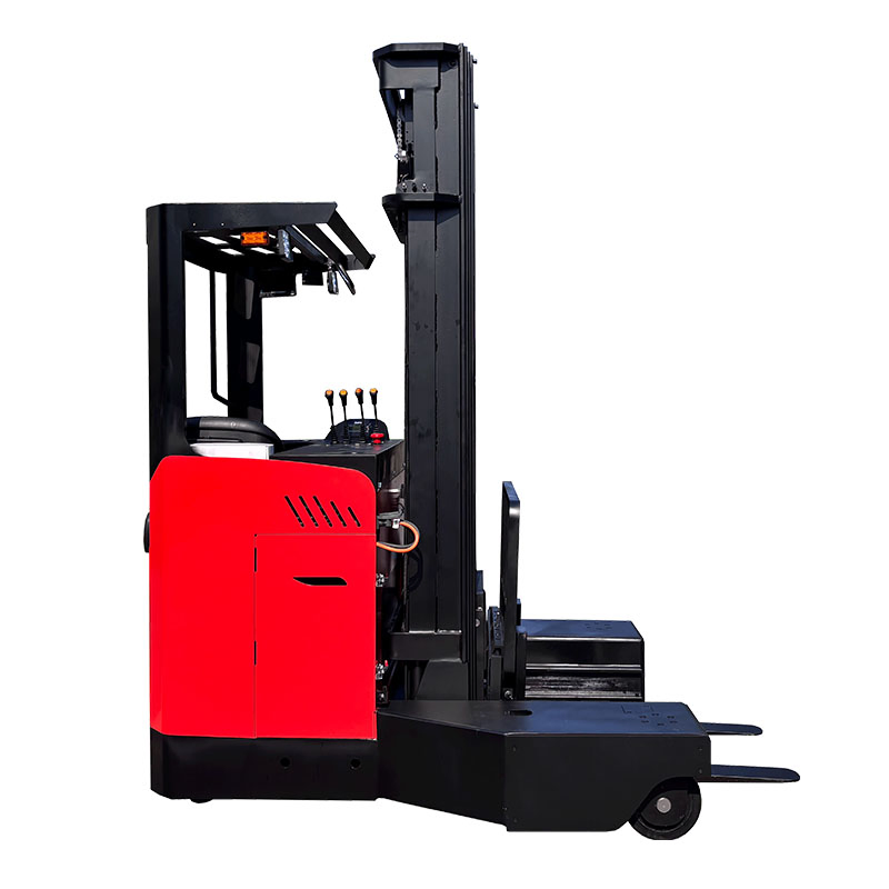 Narrow Aisle 4-Way Forklift Multi-Directional Forklift Warehouse 4 Way Reach Truck