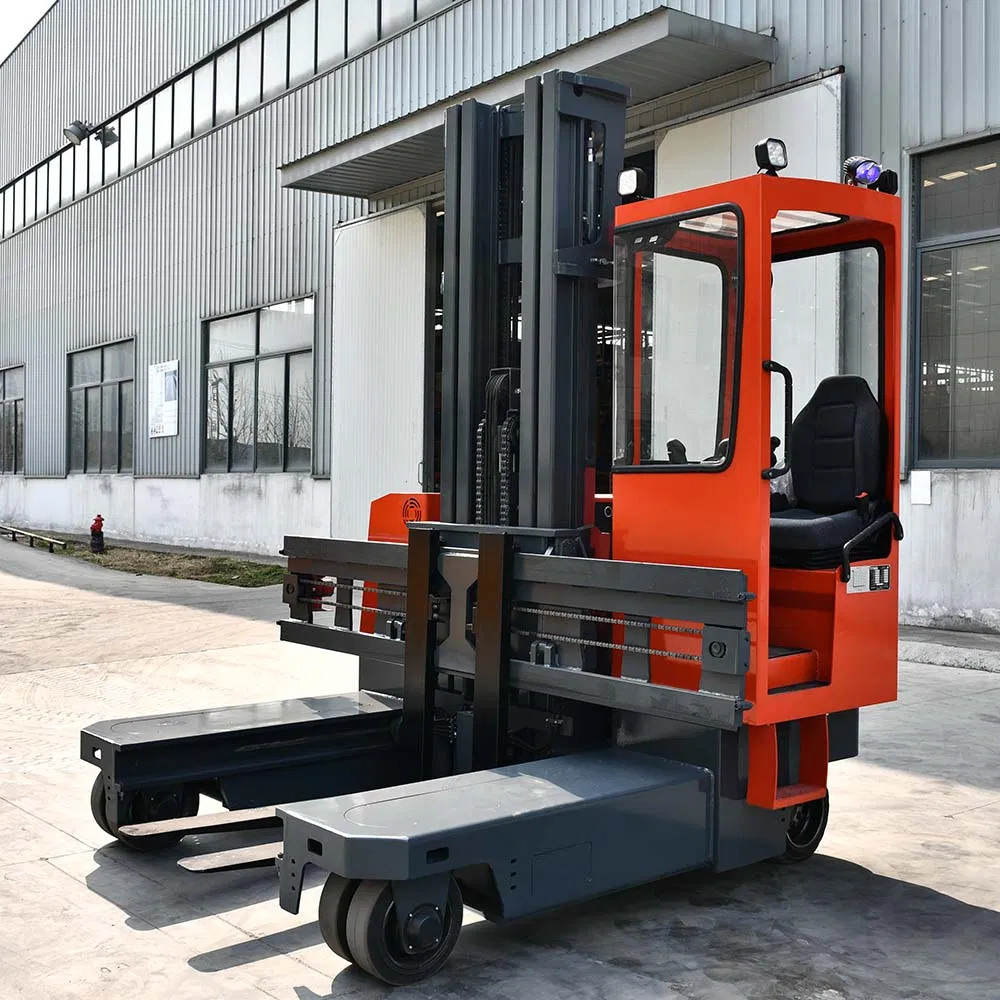 3t 2.5t Reach Sit Battery Forklift Warehouse 2500kg Narrow Aisle Multi-Directional Electric Reach Truck