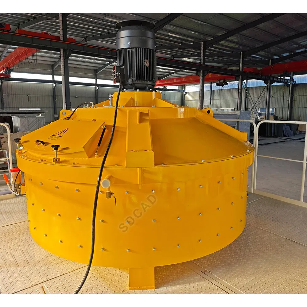 New Design Concrete Pan Mixer Planetary Concrete Vertical Shaft Planetary Mortar Mixer Mezcladora De Concreto for Sale