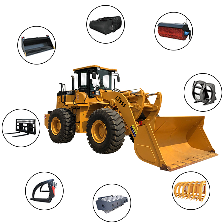 Ltmg Front End 5 Ton 6 Ton Diesel Multifunction Hydraulic Wheel Loader with CE ISO