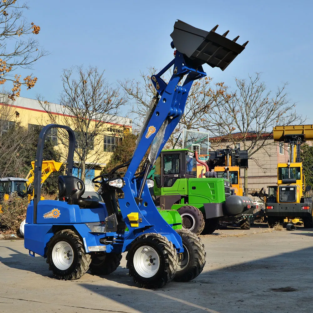 Japan Engine Small Compact Telescopic Boom EPA Diesel 17.75kw Mini Articulated Wheel Front End Loader Price for Sale