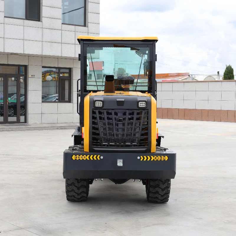 2026 Factory New 0.8ton Mini /Small/Compact Articulated Diesel Front End Hydraulic Wheel Loader for Agricultural Machinery /Construction Price