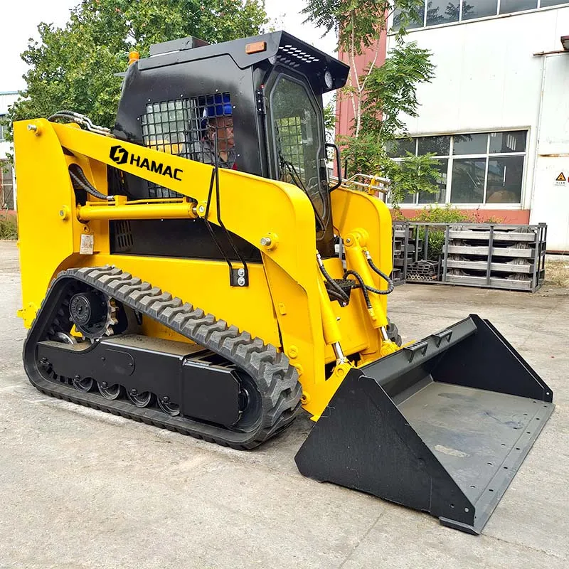 Factory Hot Sale Skid Steer Front End Loader with Bucket Compact Track Loaders