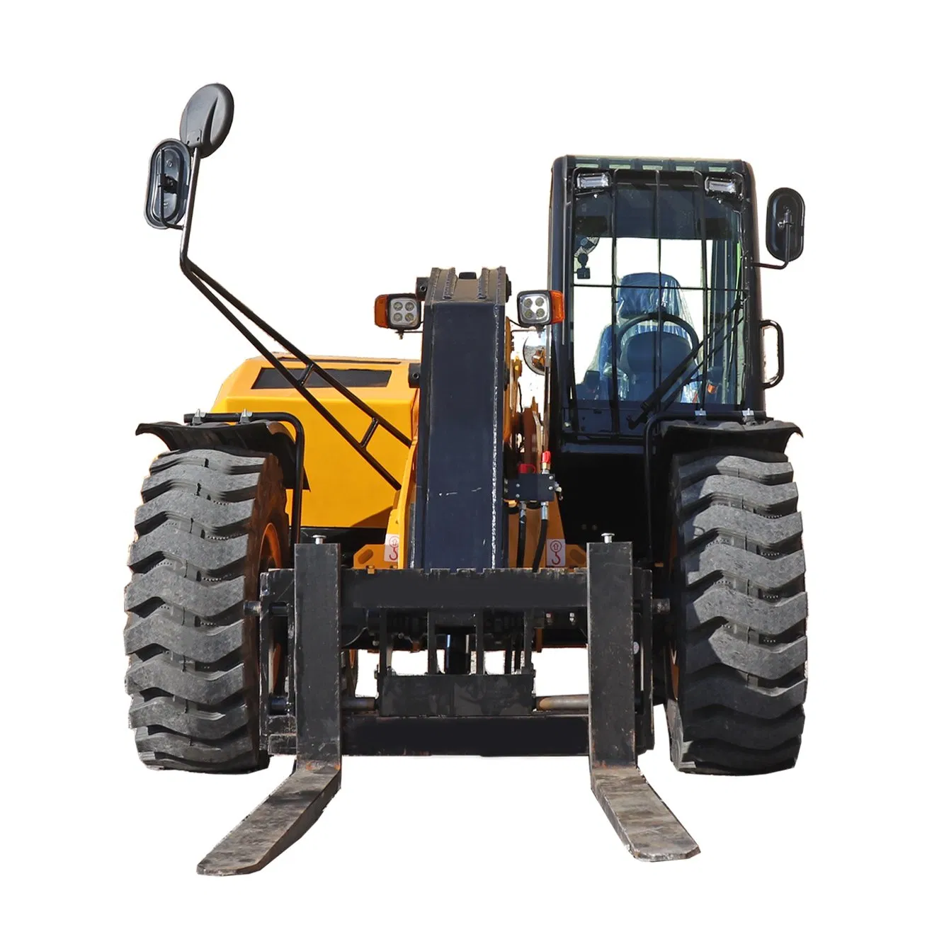 4X4 Drive 6.8 Meter Lifting Height Telehandler Telescopic Boom Forklift Four Wheel Steering Cheap Price for Sale