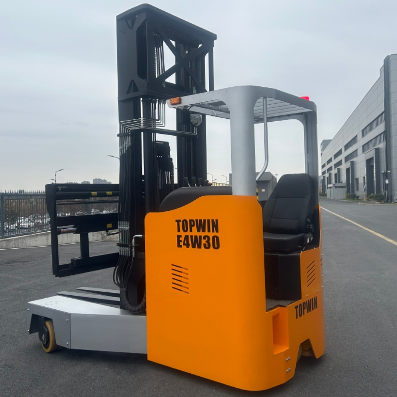 China Factory Full Deep Reach Narrow Aisle Sit-Down 3ton 2 T 1.5ton 1ton Small Electric Reach Lift Truck with Battery High Lifting 10m 11m 12m 13m for Sale
