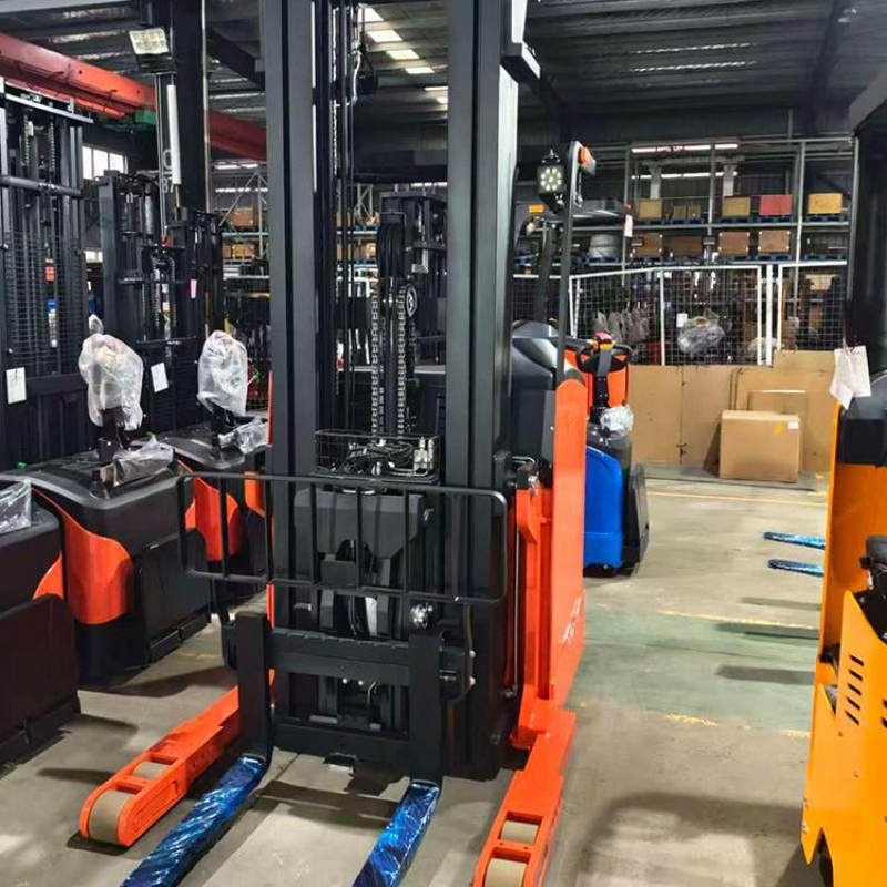 Standing Electric Deep Reach Truck for Narrow Aisle Warehouse