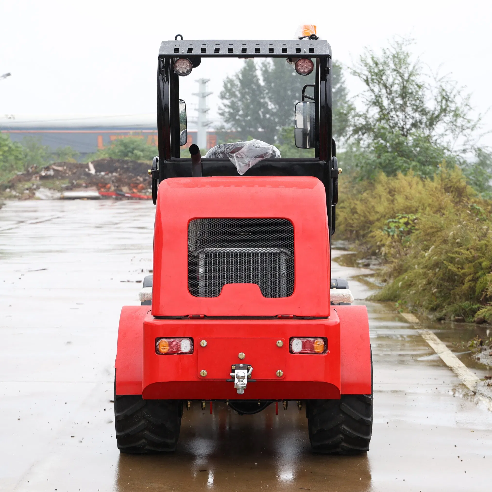 New Design (HQ280) with CE, Euro 5 Engine Articulated 1.2ton Wheel Loader