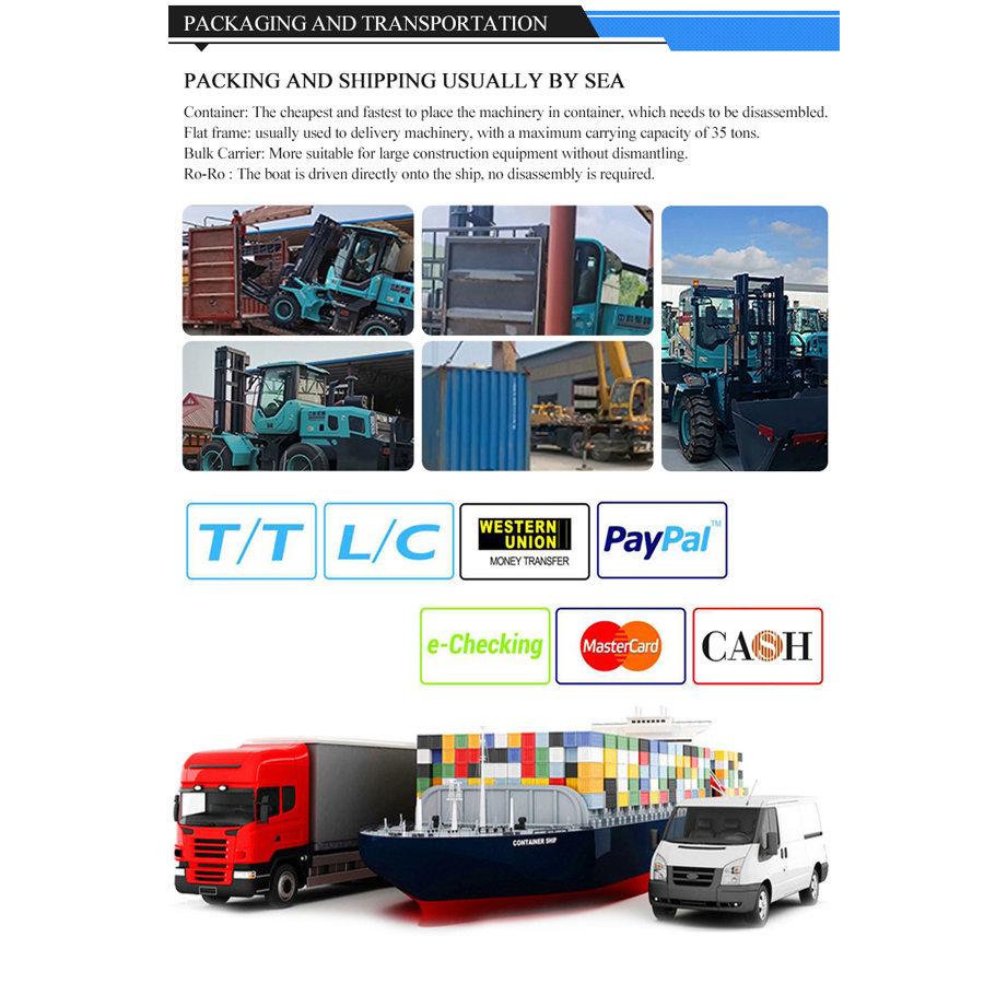 Diesel Forklift 4 5 Ton for Sale Japan Engine Side Loader with Side Shift EPA Certified Diesel Fork Lift Truck