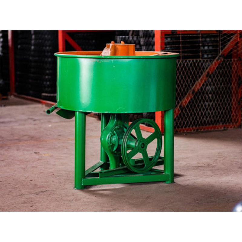 Multifunctional Mechanical Vertical Flat Mouth Cement Mortar Concrete Mixer Pan Mixer