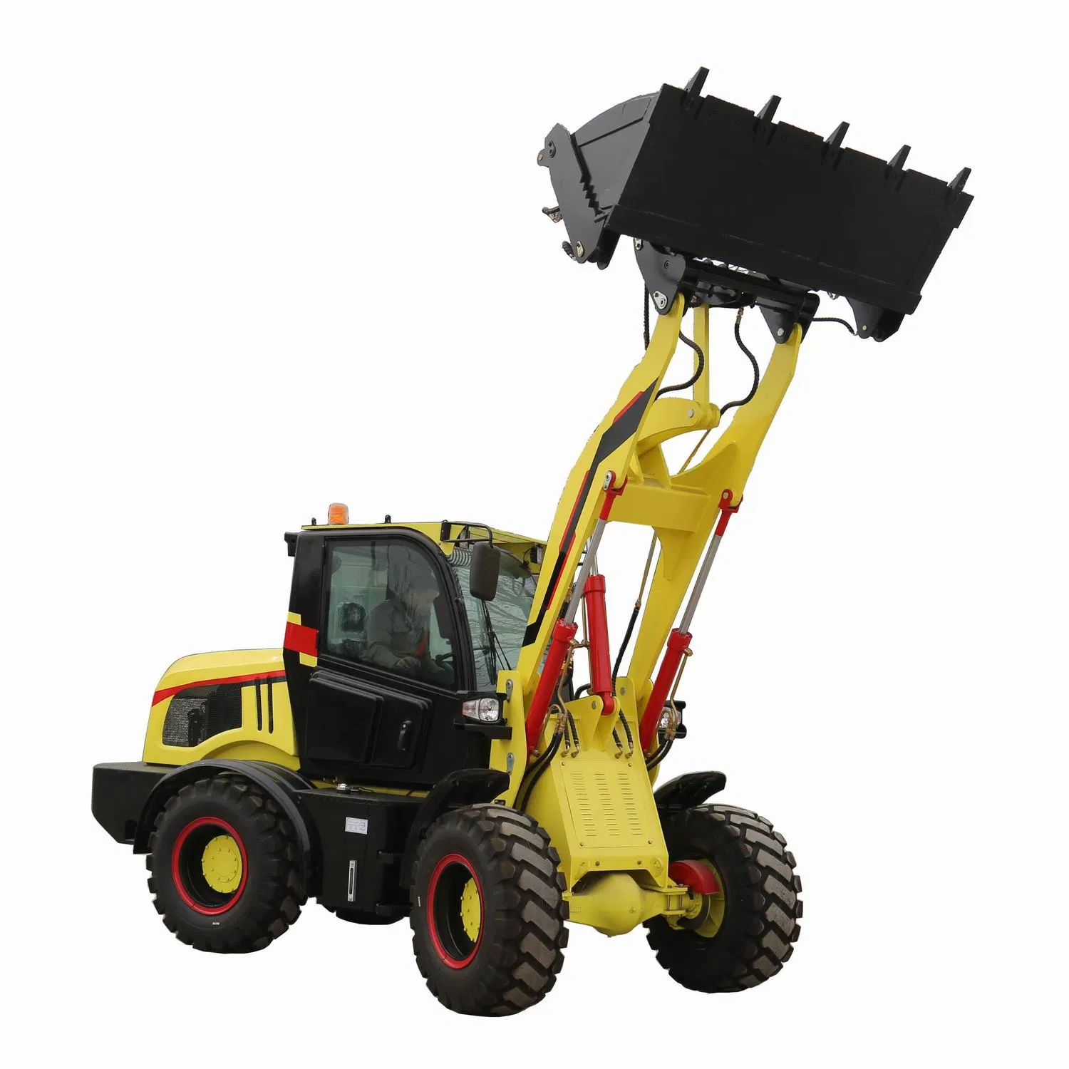 Chinese Cloudpillar Small Compact 4X4 Mini Articulated Wheel Loaders Diesel Price for Sale From China
