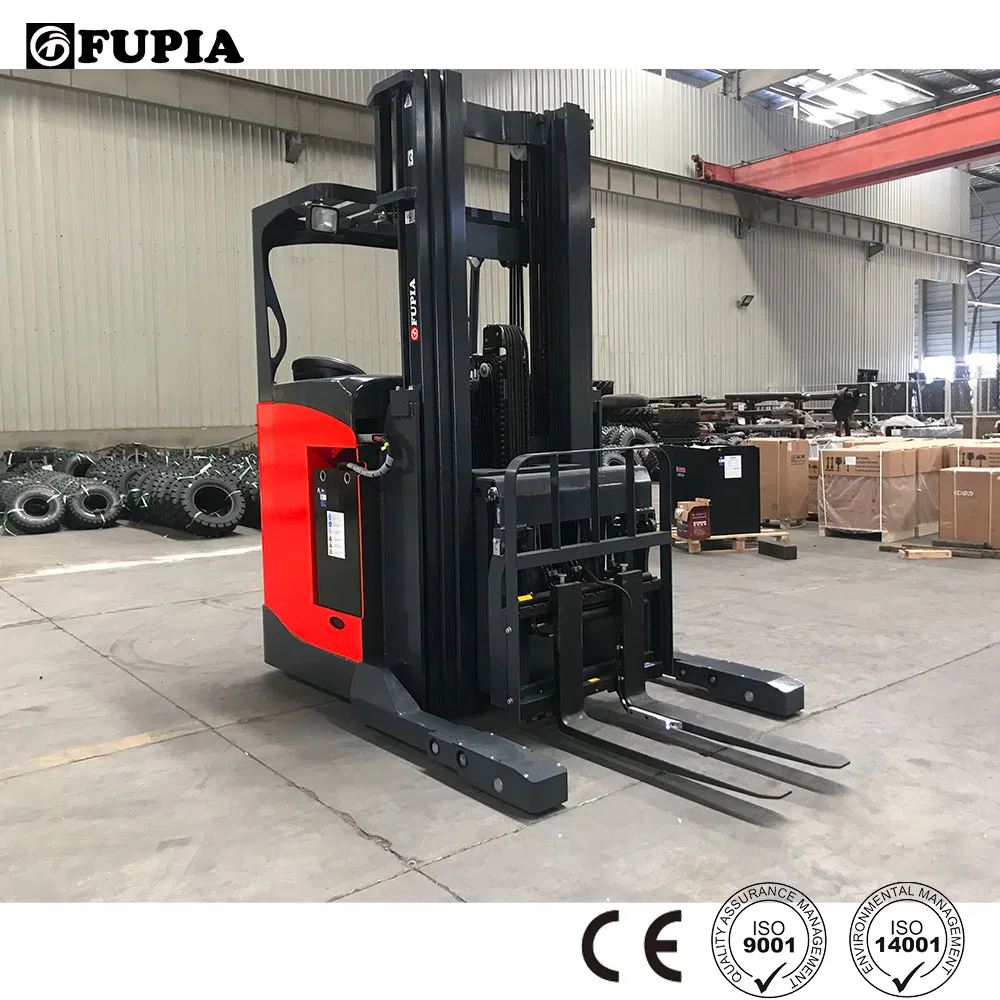 Factory Supply Narrow Aisle 1.5ton Electric Double Deep Reach Truck